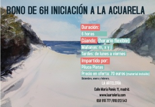 Iniciación a la acuarela