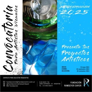 Convocatoria para Artistas Visuales - Agenda Exposición 2024 FRD