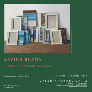 Javier Buzón. Pintar la pintura. Souvenirs